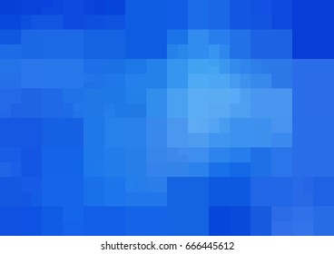 Light BLUE vector modern geometrical abstract background. Texture template. Geometric pattern in Origami style with gradient. 