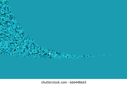 Light BLUE vector modern geometrical abstract background. Texture, brand-new background. Geometric background in Origami style with gradient. 