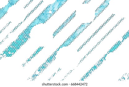Light BLUE vector modern geometrical abstract background. Texture, brand-new background. Geometric background in Origami style with gradient. 