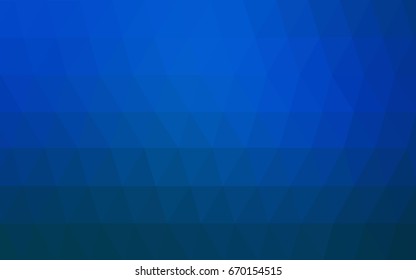 Light BLUE vector modern geometrical abstract background. Texture, new background. Geometric background in Origami style with gradient. 
