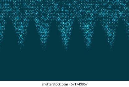 Light BLUE vector modern geometrical abstract background. Texture, brand-new background. Geometric background in Origami style with gradient. 
