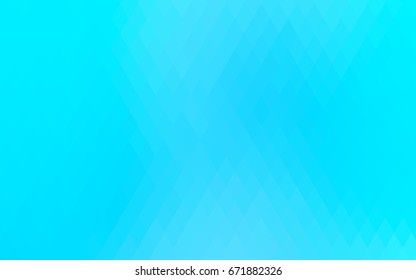 Light BLUE vector modern geometrical background. Abstract template. Geometric pattern in square style with gradient.