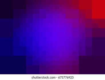 Light BLUE vector modern geometrical abstract background. Texture template. Geometric pattern in Origami style with gradient. 