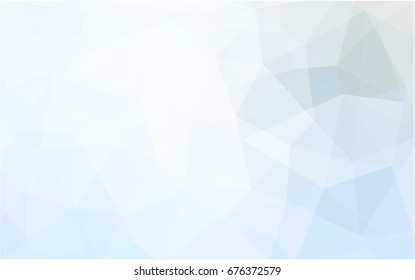 Light BLUE vector modern geometrical abstract background. Texture, new background. Geometric background in Origami style with gradient. 
