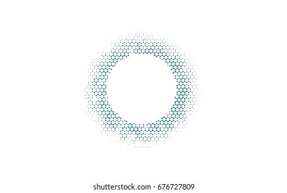 Light BLUE vector modern geometrical abstract background. Texture, brand-new background. Geometric background in Origami style with gradient. 