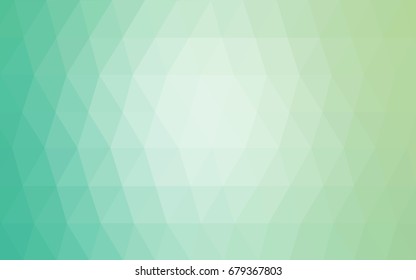 Light BLUE vector modern geometrical abstract background. Texture, new background. Geometric background in Origami style with gradient. 