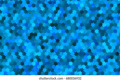 Light BLUE vector modern geometrical abstract background. Texture, brand-new background. Geometric background in Origami style with gradient. 