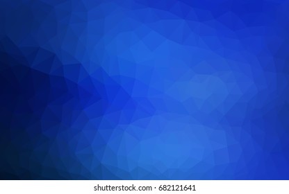 Light BLUE vector modern geometrical abstract background. Texture, new background. Geometric background in Origami style with gradient. 