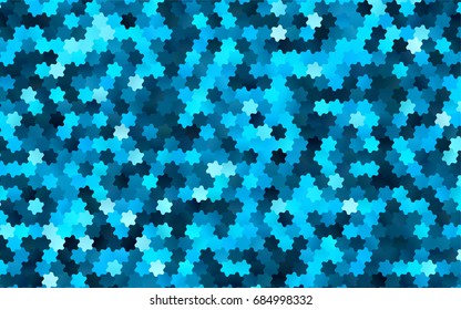 Light BLUE vector modern geometrical abstract background. Texture, brand-new background. Geometric background in Origami style with gradient. 