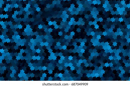 Light BLUE vector modern geometrical abstract background. Texture, brand-new background. Geometric background in Origami style with gradient. 