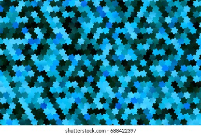 Light BLUE vector modern geometrical abstract background. Texture, brand-new background. Geometric background in Origami style with gradient. 