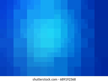 Light BLUE vector modern geometrical abstract background. Texture template. Geometric pattern in Origami style with gradient. 