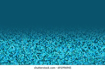 Light BLUE vector modern geometrical abstract background. Texture, brand-new background. Geometric background in Origami style with gradient. 