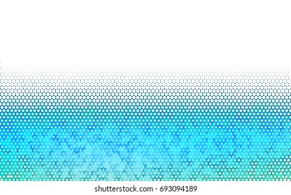 Light BLUE vector modern geometrical abstract background. Texture, brand-new background. Geometric background in Origami style with gradient. 