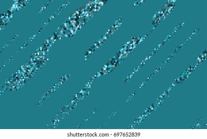 Light BLUE vector modern geometrical abstract background. Texture, brand-new background. Geometric background in Origami style with gradient. 