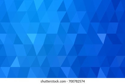 Light BLUE vector modern geometrical abstract background. Texture, new background. Geometric background in Origami style with gradient. 