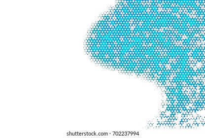Light BLUE vector modern geometrical abstract background. Texture, brand-new background. Geometric background in Origami style with gradient. 