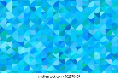 Light BLUE vector modern geometrical circle abstract background. Dotted texture template. Geometric pattern in halftone style with gradient. Light BLUE vector modern geometrical circle abstract background. Dotted texture template. Geometric pattern in halftone style with gradient.