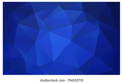 Light BLUE vector modern geometrical abstract background. Texture, new background. Geometric background in Origami style with gradient. 
