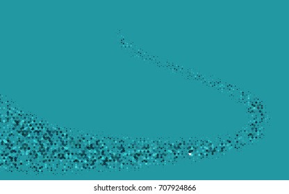 Light BLUE vector modern geometrical abstract background. Texture, brand-new background. Geometric background in Origami style with gradient. 