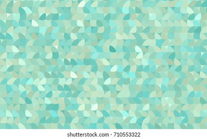 Light BLUE vector modern geometrical circle abstract background. Dotted texture template. Geometric pattern in halftone style with gradient. 