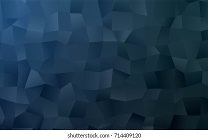 Light BLUE vector modern geometrical background. Abstract template. Geometric pattern in square style with gradient.