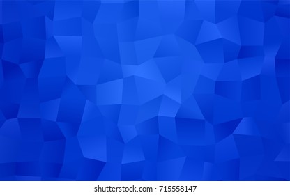 Light BLUE vector modern geometrical background. Abstract template. Geometric pattern in square style with gradient.
