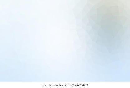 Light BLUE vector modern geometrical abstract background. Texture, new background. Geometric background in Origami style with gradient. 