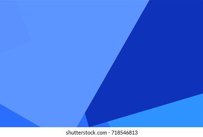 Light BLUE vector modern geometrical background. Abstract template. Geometric pattern in square style with gradient.
