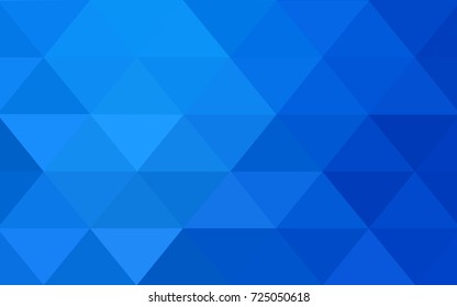Light BLUE vector modern geometrical abstract background. Texture, new background. Geometric background in Origami style with gradient. 