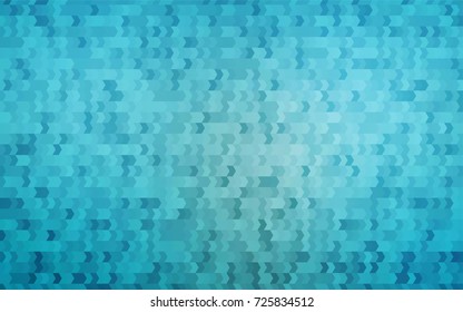 Light BLUE vector modern geometrical background. Abstract template. Geometric pattern in square style with gradient.