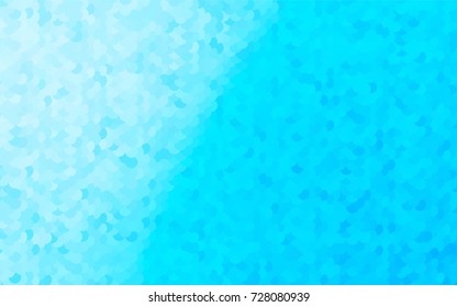 Light BLUE vector modern geometrical background. Abstract template. Geometric pattern in square style with gradient.