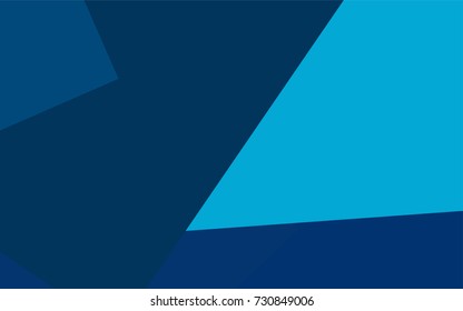 Light BLUE vector modern geometrical background. Abstract template. Geometric pattern in square style with gradient.