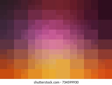 Light BLUE vector modern geometrical abstract background. Texture template. Geometric pattern in Origami style with gradient. 