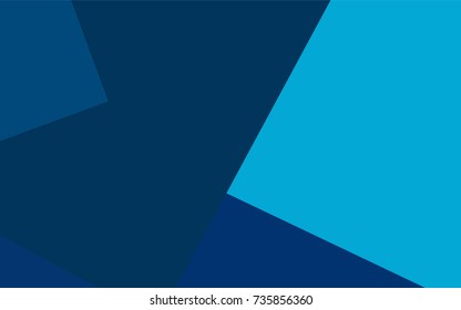 Light BLUE vector modern geometrical background. Abstract template. Geometric pattern in square style with gradient.