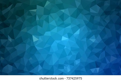 Light BLUE Vector Modern Geometrical Abstract Background. Texture, New Background. Geometric Background In Origami Style With Gradient. 