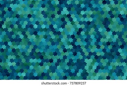Light BLUE vector modern geometrical abstract background. Texture, brand-new background. Geometric background in Origami style with gradient. 