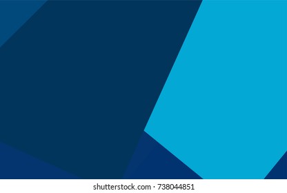 Light BLUE vector modern geometrical background. Abstract template. Geometric pattern in square style with gradient.