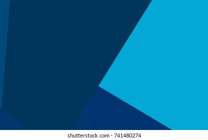 Light BLUE vector modern geometrical background. Abstract template. Geometric pattern in square style with gradient.