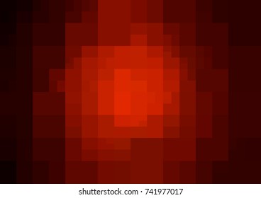Light BLUE vector modern geometrical abstract background. Texture template. Geometric pattern in Origami style with gradient. 