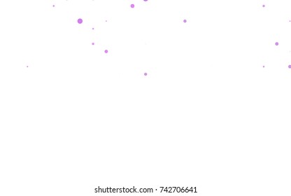 Light BLUE vector modern geometrical circle abstract background. Dotted texture template. Geometric pattern in halftone style with gradient. 