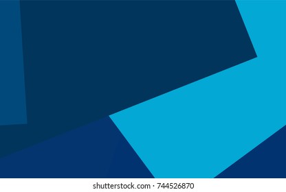 Light BLUE vector modern geometrical background. Abstract template. Geometric pattern in square style with gradient.