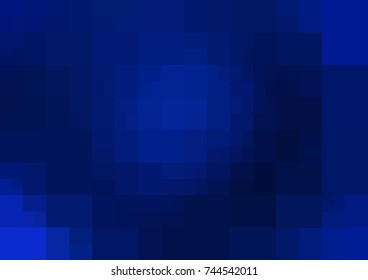 Light BLUE vector modern geometrical abstract background. Texture template. Geometric pattern in Origami style with gradient. 