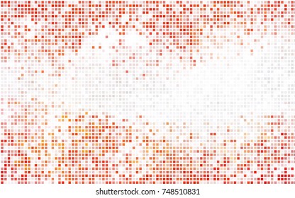 Light BLUE vector modern geometrical background. Abstract template. Geometric pattern in square style with gradient.