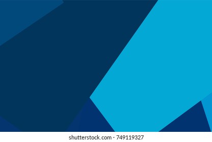 Light BLUE vector modern geometrical background. Abstract template. Geometric pattern in square style with gradient.