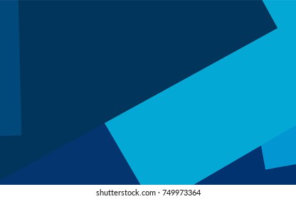Light BLUE vector modern geometrical background. Abstract template. Geometric pattern in square style with gradient.