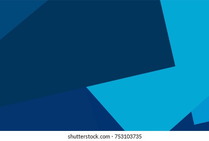Light BLUE vector modern geometrical background. Abstract template. Geometric pattern in square style with gradient.