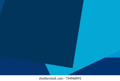 Light BLUE vector modern geometrical background. Abstract template. Geometric pattern in square style with gradient.