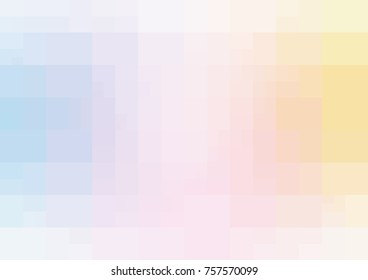 Light BLUE vector modern geometrical abstract background. Texture template. Geometric pattern in Origami style with gradient. 