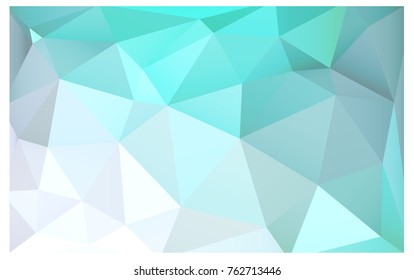 Light BLUE vector modern geometrical abstract background. Texture, new background. Geometric background in Origami style with gradient. 